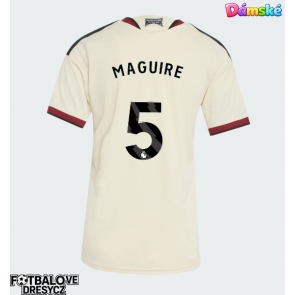 Manchester United Harry Maguire #5 Dámské Alternativní Dres 2026-27 Krátký Rukáv Manchester United Harry Maguire #5 Dámské Alternativní Dres 2026-27 Krátký Rukáv
